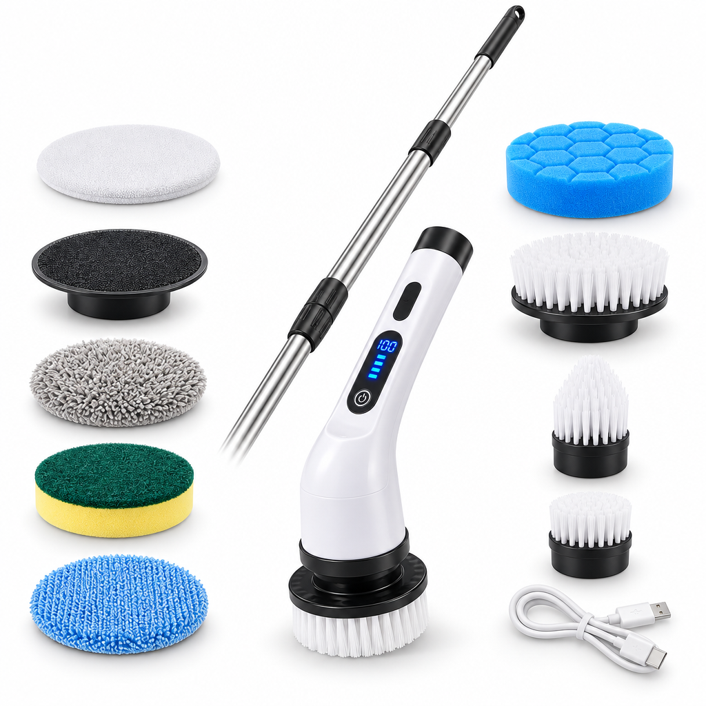 Brosse Nettoyante Électrique 9-en-1